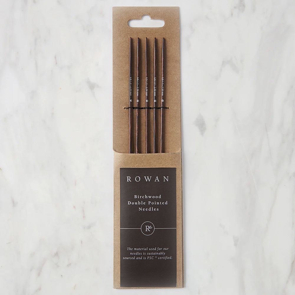 Rowan Huş Ağacı 5'li Çorap Şı̇şı̇ 2.5 mm